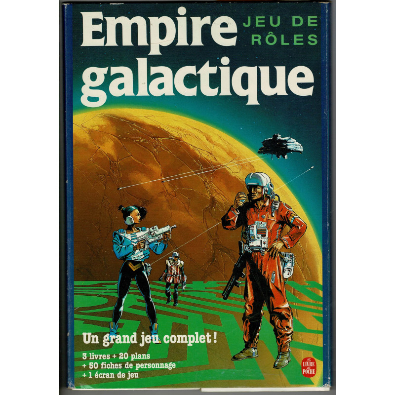 Empire galactique Le Jeu de Rôles (jdr portfolio Le Livre de Poche en