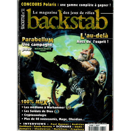 Backstab N° 31 (le magazine des jeux de rôles) 004