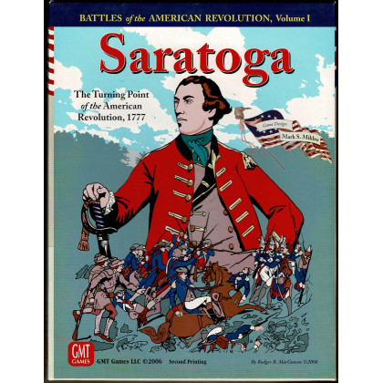 Saratoga 1777 - Battles for the American Revolution I (wargame GMT en VO) 002