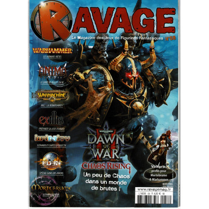 Ravage N° 58 (le Magazine des Jeux de Figurines Fantastiques) 002