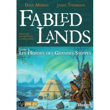 Fabled Lands N° 4 - Les Hordes des Grandes Steppes (Un livre dont vous êtes le Héros) 001