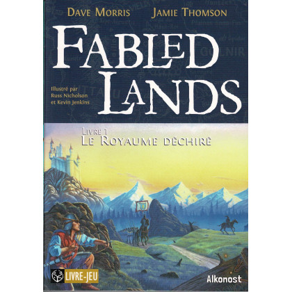Fabled Lands N° 1 - Le Royaume déchiré (Un livre dont vous êtes le Héros) 001