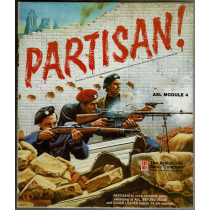 Partisan! - ASL Module 4 (wargame Advanced squad Leader en VO) 003