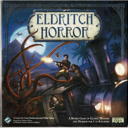 Eldricht Horror + Forsaken Lore Expansion (jeu de stratégie Fantasy Flight Games en VO) L100