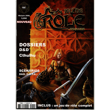 Jeu de Rôle Magazine N° 1 (revue de jeux de rôles) 008