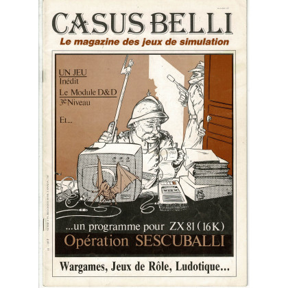 Casus Belli N° 11 (le magazine de jeux de simulation) 005