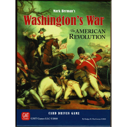 Washington's War - The American Revolution (Card Driven wargame de GMT Games en VO) 001
