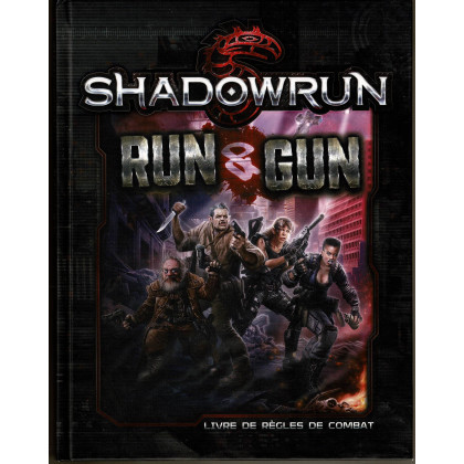 Run & Gun - Livre de règles de combat (jdr Shadowrun 5e édition de BBE en VF) 001