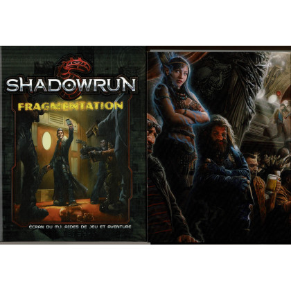 Shadowrun 5e édition - Ecran du MJ & Fragmentation (jdr Black Book Editions en VF) 002