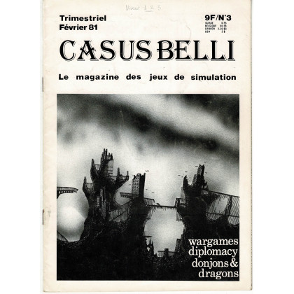 Casus Belli N° 3 (Le magazine des jeux de simulation) 005