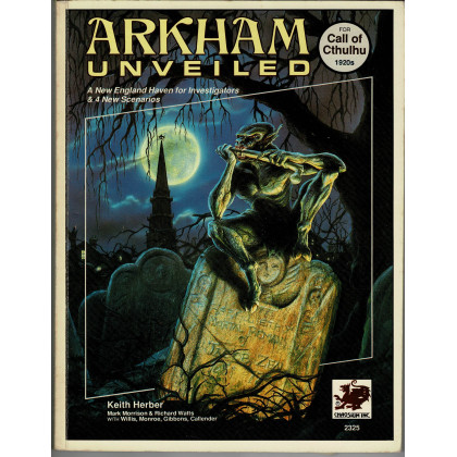 Arkham Unveiled (Rpg Call of Cthulhu 1920s en VO) 001