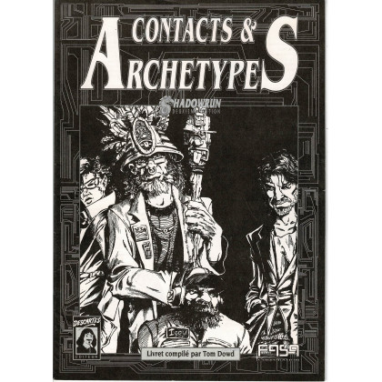 Shadowrun - Livret écran Contacts & Archétypes (jdr 2e édition en VF) 004