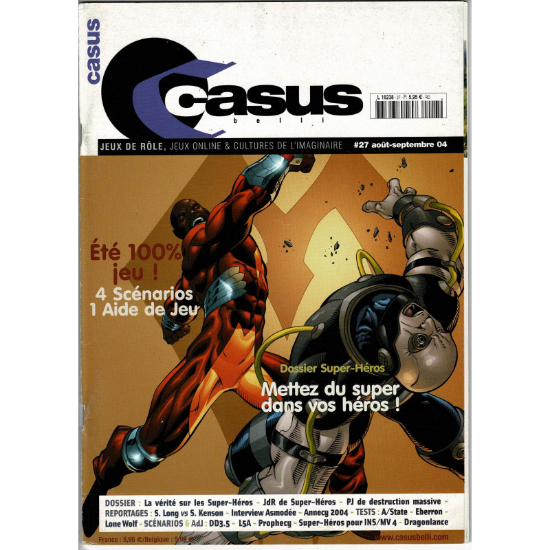 CASUS BELLI Nr 45 - Revue Jeu De Rôle 1988 + Poster Vaisseau Pirate TM 17