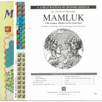 Mamluk - 13th Century Warfare in the Latin East (extension wargame de GMT en VO)