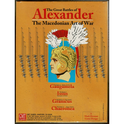 The Great Battles of Alexander - The Macedonian Art of War (wargame de GMT en VO) 002