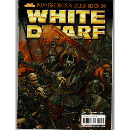 White Dwarf N° 123 (magazine de jeux de figurines Games Workshop en VF) 001