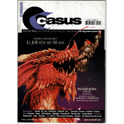 Casus Belli N° 29 (magazine de jeux de rôle 2e édition) 005