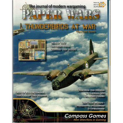 Paper Wars 79 - Wargame Thunderbirds at War (magazine de Compass Games en VO) 001