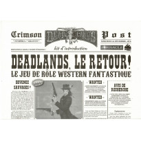 Crimson Post N° 1 - Kit d'introduction (jdr Deadlands Reloaded en VF)