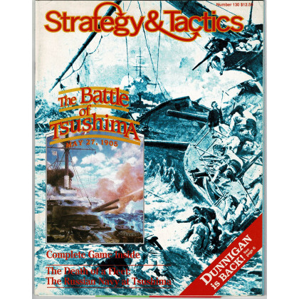Strategy & Tactics N° 130 - The Battle of Tsushima 1905 (magazine de wargames en VO) 002