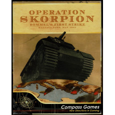 Operation Skorpion - Rommel's First Strike (wargame Compass Games en VO)