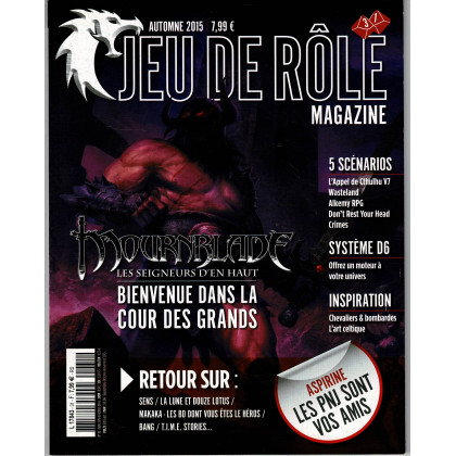 Jeu de Rôle Magazine N° 31 (revue de jeux de rôles) 004