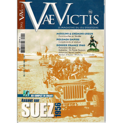 Vae Victis N° 92 (Le Magazine du Jeu d'Histoire) 006