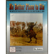 No Better Place to Die - The Battle of Murfreesboro 1862-63 (wargame The Gamers en VO)