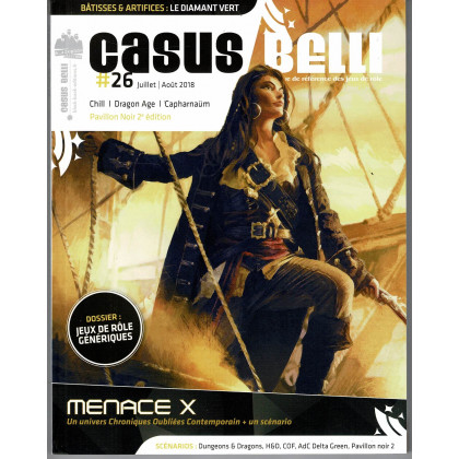 Casus Belli N° 26 (magazine de jeux de rôle - Editions BBE) 002