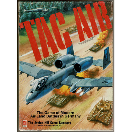Tac Air - The Game of Modern Air-Land Battles in Germany (wargame d'Avalon Hill en VO) 002