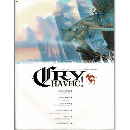Cry Havoc Volume 09 (magazine Jeux de figurines Rackham en VF) 001