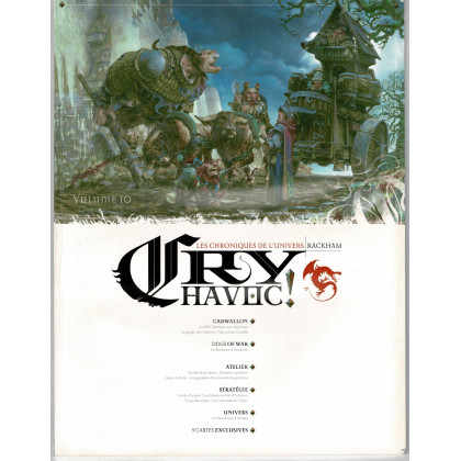 Cry Havoc Volume 10 (magazine Jeux de figurines Rackham en VF) 001