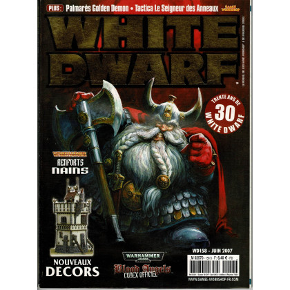 White Dwarf N° 158 (magazine de jeux de figurines Games Workshop en VF) 002