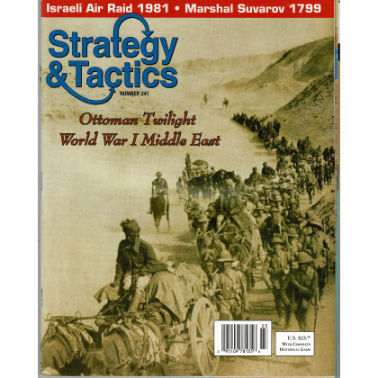 Strategy & Tactics N° 241 - Ottoman Twilight (magazine de wargames en VO) 001