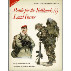 133 - Battle for the Falklands (1) - Land Forces (livre Osprey Men-at-Arms en VO)