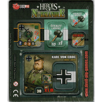 Heroes of Normandie - Karl von Croc (jeu de stratégie & wargame de Devil Pig Games) 001