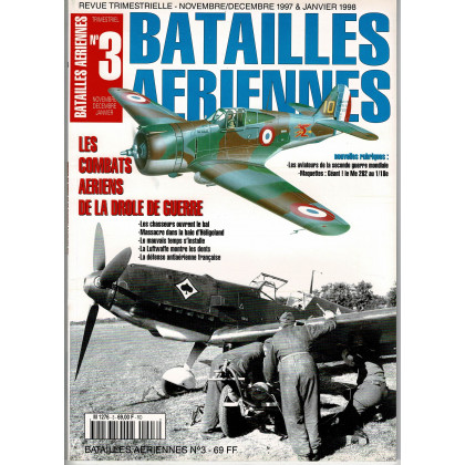 Batailles aériennes N° 3 (Magazine d'aviation militaire Seconde Guerre Mondiale) 001