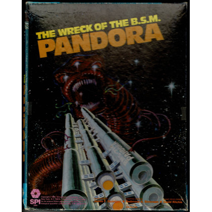 The Wreck of the B.S.M. Pandora (wargame de SPI en VO) 001