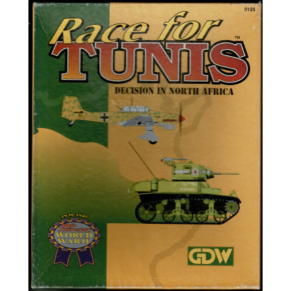 Race for Tunis - Decision in North Africa (wargame de GDW en VO) 001