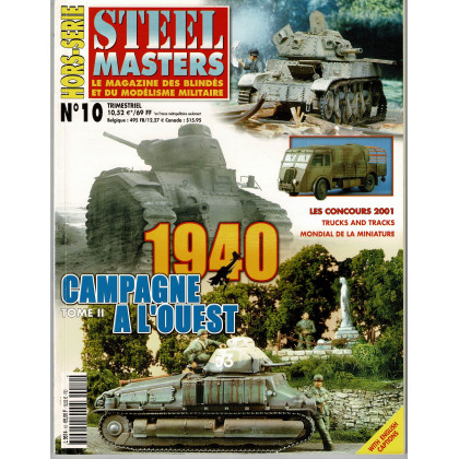 Steel Masters Hors-Série N° 10 (Le Magazine des blindés et du modélisme militaire) 001