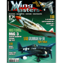 Wing Masters N° 34 (Le Magazine de l'aviation et du modélisme militaire) 001