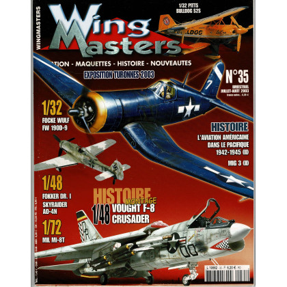 Wing Masters N° 35 (Le Magazine de l'aviation et du modélisme militaire) 001