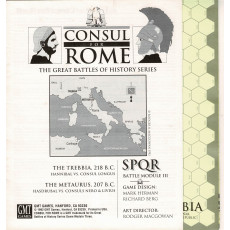 Consul for Rome - SPQR Battle Module III (wargame de GMT en VO)