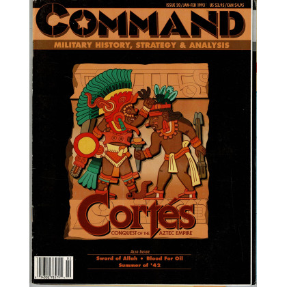 Command Magazine 20 - Cortès (magazine de wargames en VO) 001