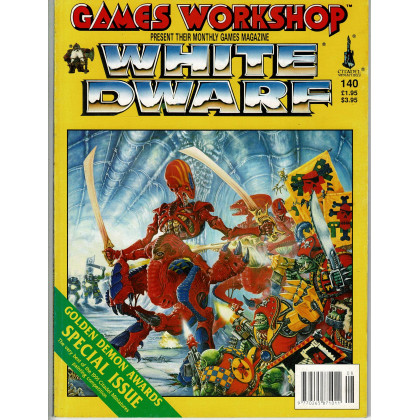 White Dwarf N° 140 (magazine de Games Workshop en VO) 001