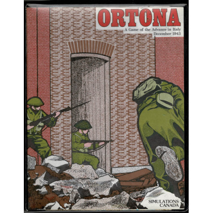 Ortona - Italy December 1943 (wargame de Simulations Canada en VO) 001