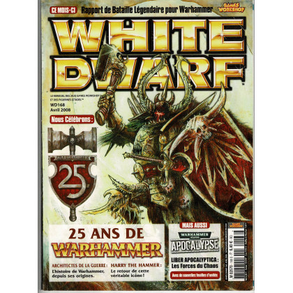 White Dwarf N° 168 (magazine de jeux de figurines Games Workshop en VF) 002