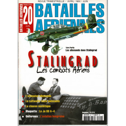 Batailles aériennes N° 20 (Magazine d'aviation militaire Seconde Guerre Mondiale) 001