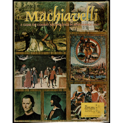 Machiavelli - A Game of Combat & Politics in Renaissance Italy (jeu d'Avalon Hill en VO) 002