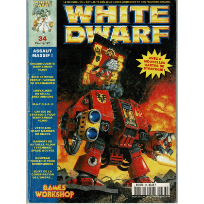 White Dwarf N° 34 (magazine de jeux de figurines Games Workshop en VF) 001